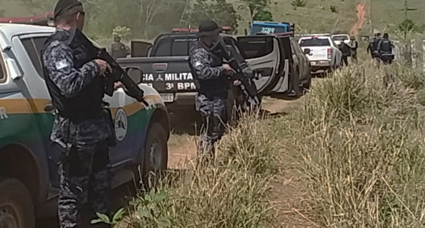 policiamento na fazenda