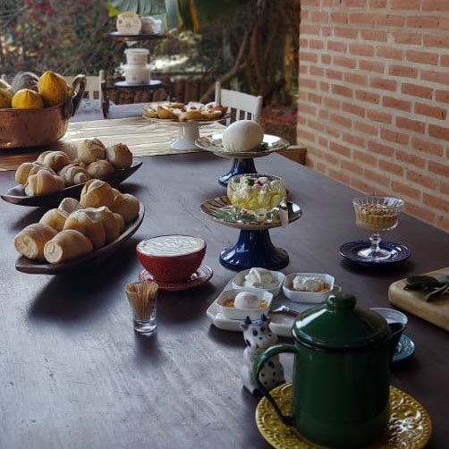 cafe da manha para turismo rural